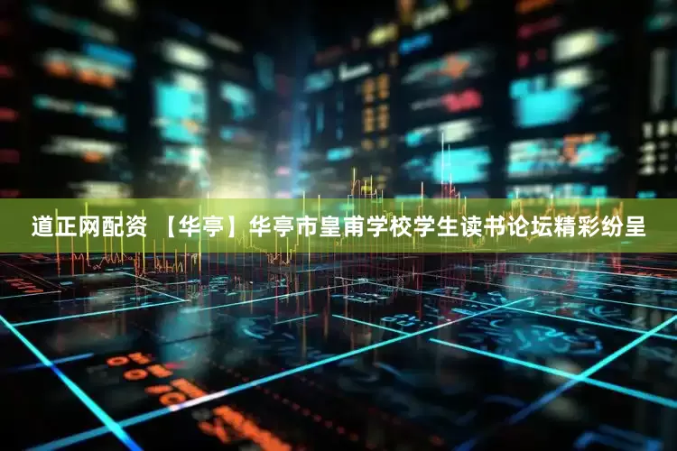 道正网配资 【华亭】华亭市皇甫学校学生读书论坛精彩纷呈