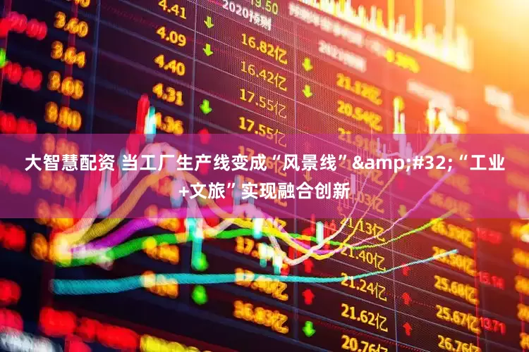 大智慧配资 当工厂生产线变成“风景线” “工业+文旅”实现融合创新