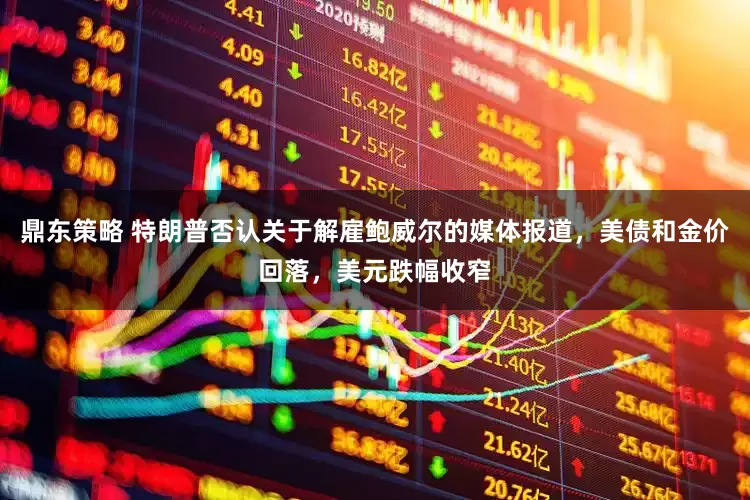 鼎东策略 特朗普否认关于解雇鲍威尔的媒体报道，美债和金价回落，美元跌幅收窄