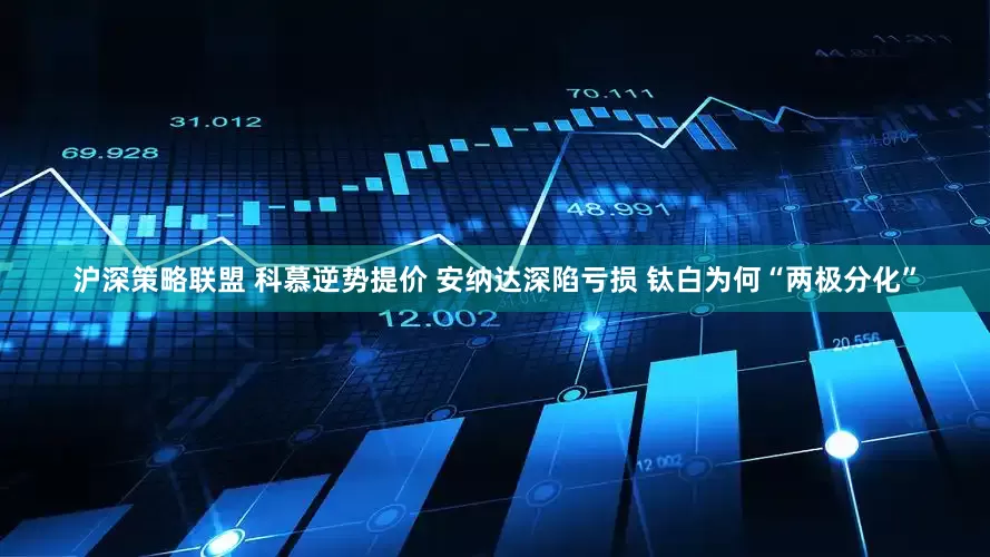 沪深策略联盟 科慕逆势提价 安纳达深陷亏损 钛白为何“两极分化”