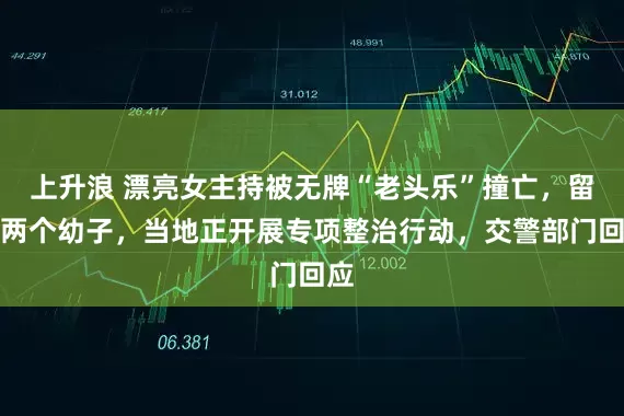 上升浪 漂亮女主持被无牌“老头乐”撞亡，留下两个幼子，当地正开展专项整治行动，交警部门回应